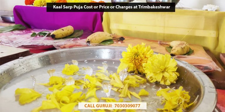 Kaal Sarp Puja Cost or Price or Charges at Trimbakeshwar